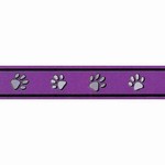 Pawprints Purple