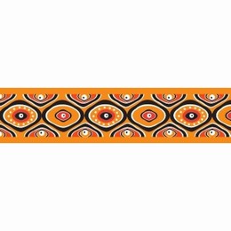Obojek Snake Eyes Orange 20-32cm
