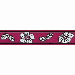 Obojek Hibiscus Red 20-32 cm