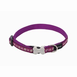 Obojek Daisy Chain Purple 20-32 cm