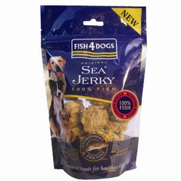 fish4dogs sea jerky redfish rolls 100g